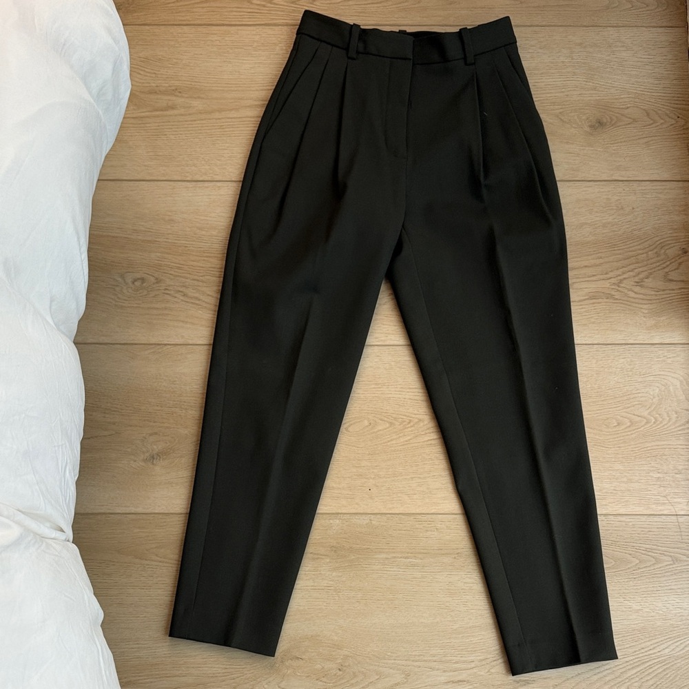 Babaton Dark Forest Green Women's Pantsuit Pants